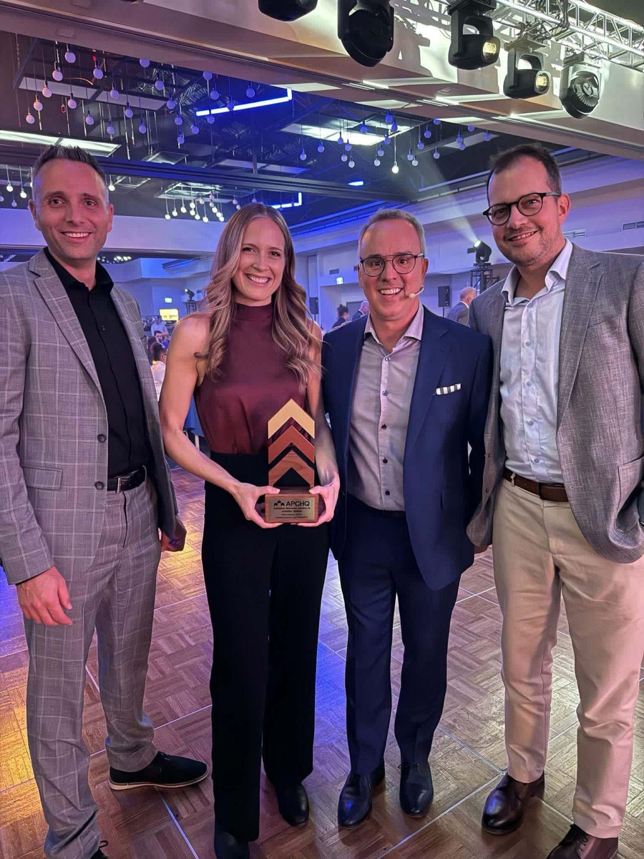 Prix Impact pour Christian Marcoux cuisine et mobilier design