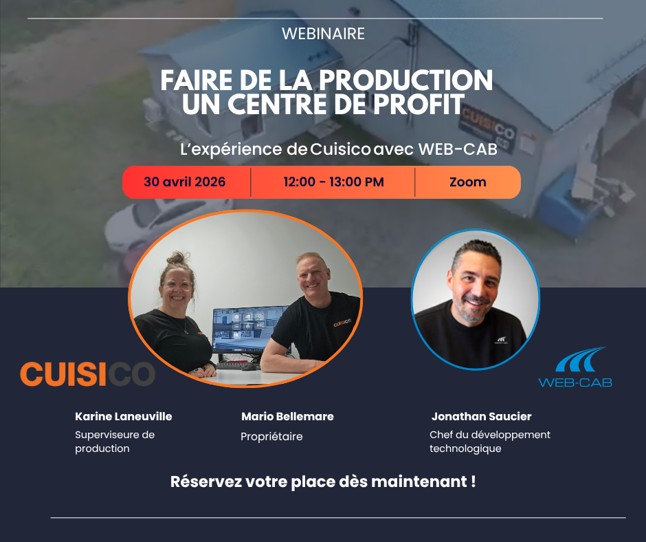 Webinaire : Faire de la production un centre de profit